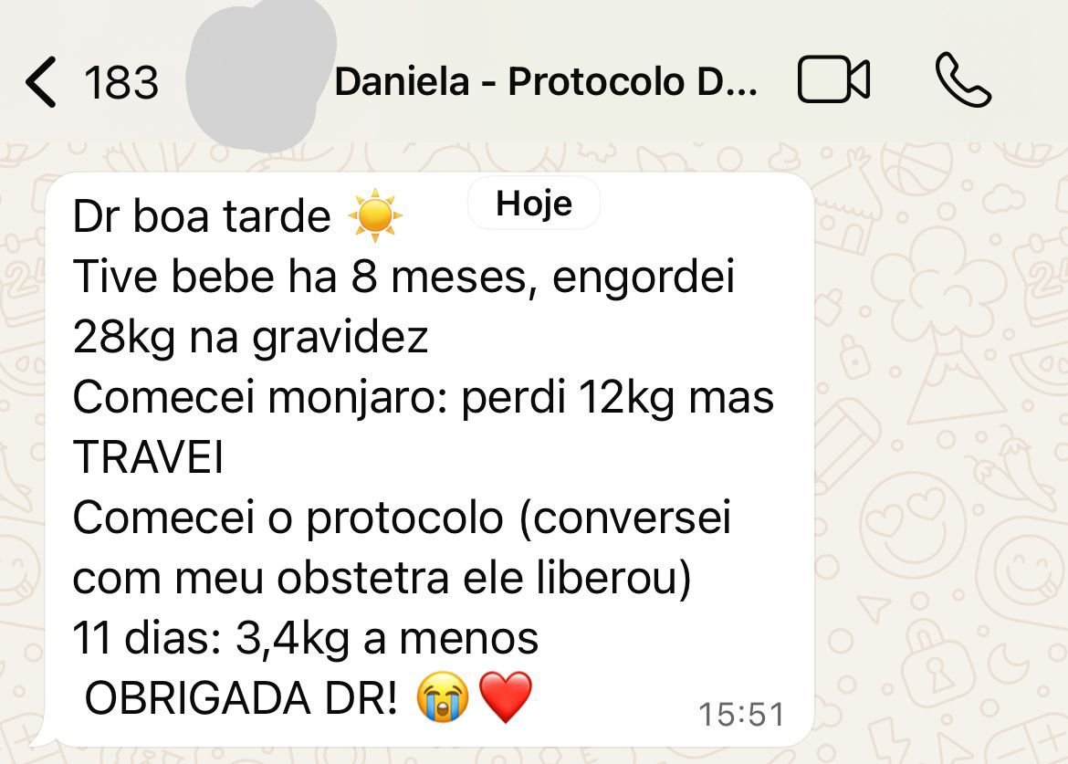 Depoimento de paciente